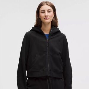 Lululemon Cropped Scuba Zip Hoodie